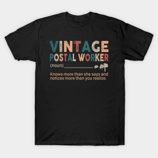 Vintage Postal Worker T-Shirt